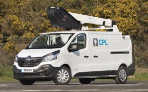 Renault Trafic Cherry Picker 2018 года (UK)
